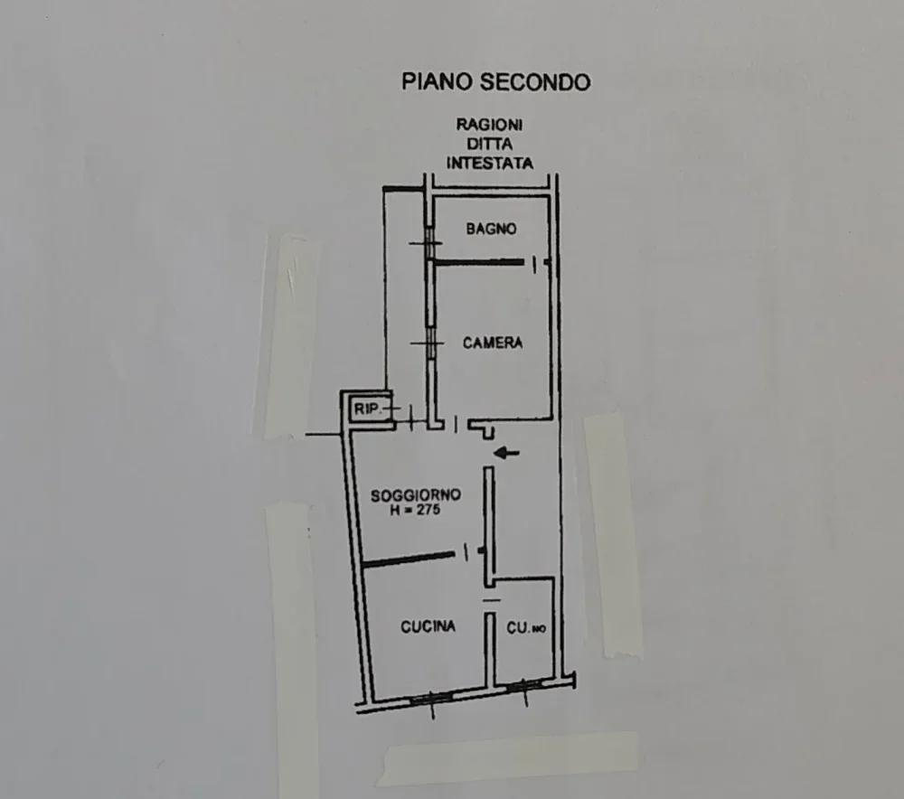 Agazzano Center – Bright 2-Bedroom Apartment